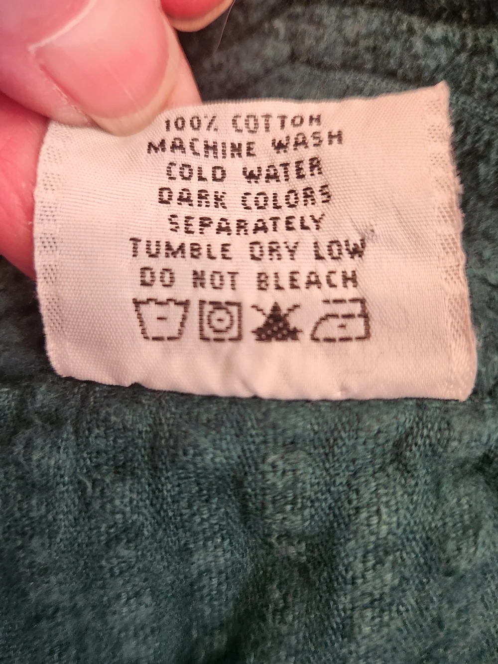 CMC by Color Me Cotton Green Corduroy Open Front Shacket Size L Flared Hemline